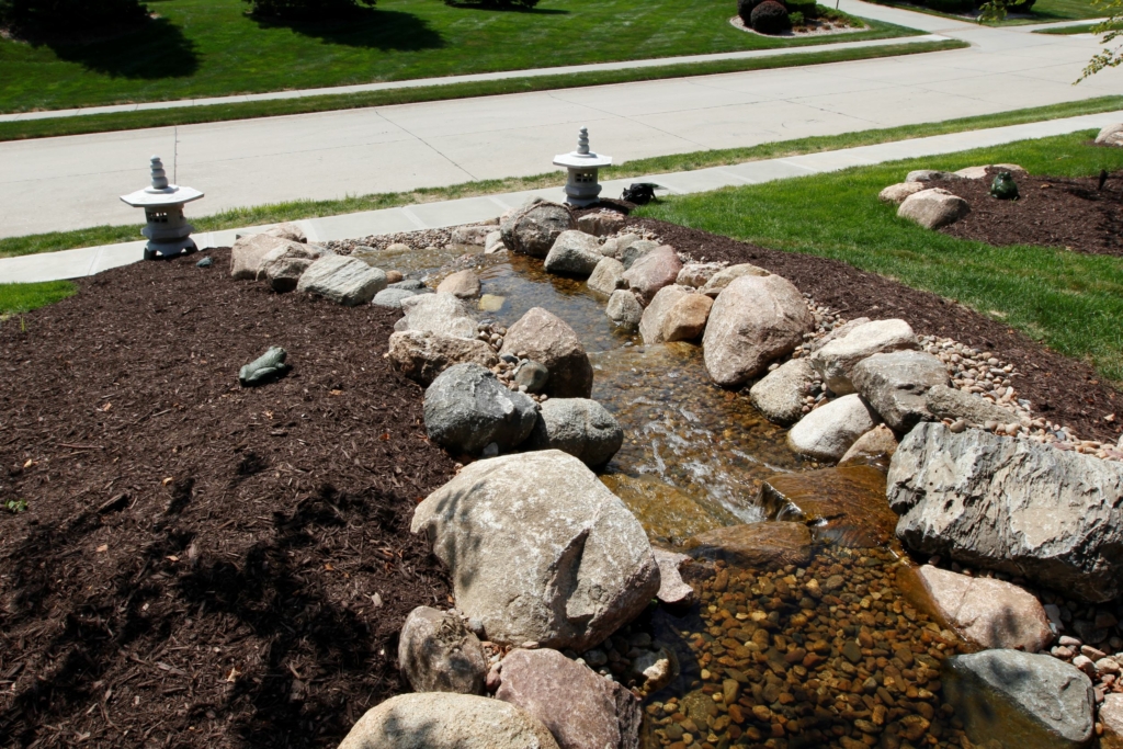 Front Yard Water Feature
